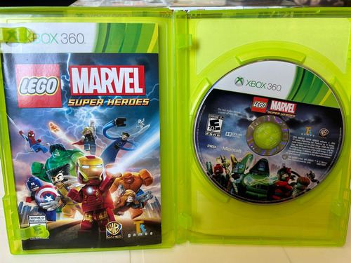 Lego Marvel Super Heroes - Xbox 360 Midia Fisica Original (Usado)