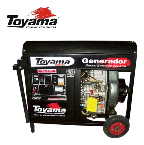 Generador Planta Electrica Diésel Toyama T6500