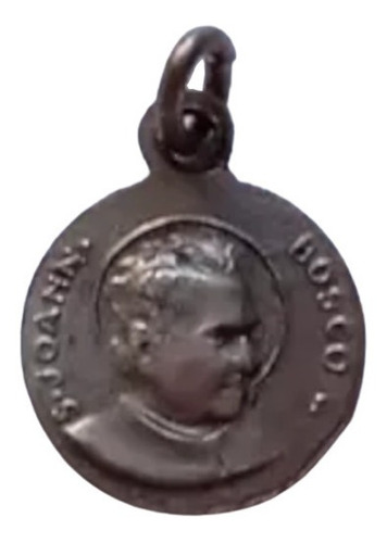 Medalha Sacra Pingente Don Bosco N Sra. Auxiliadora 10mm *