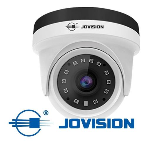 Cámara Domo 1080p Jovision 4en1 2mp 2,8mm Indoor Plastica