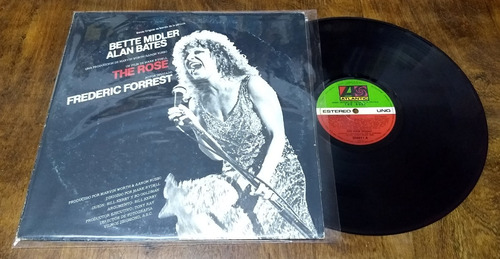 Bette Midler Alan Bates The Rose Lp Disco Vinilo