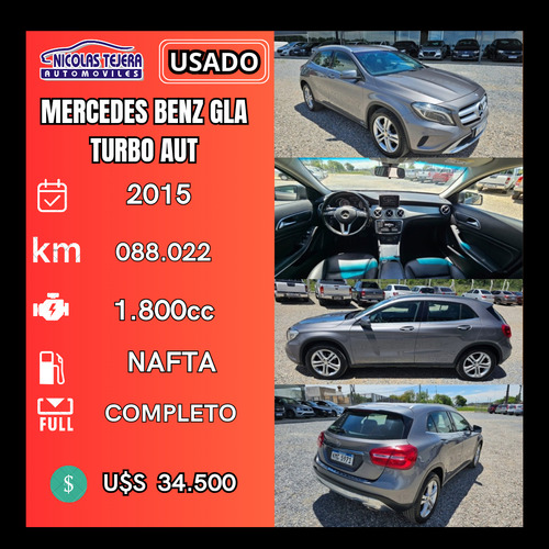 Mercedes-benz Clase Gla 1.8turbo Gla