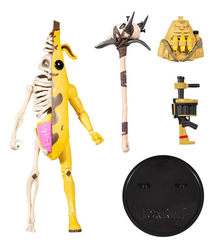 Figura De Juguete Fortnite Peely Bone