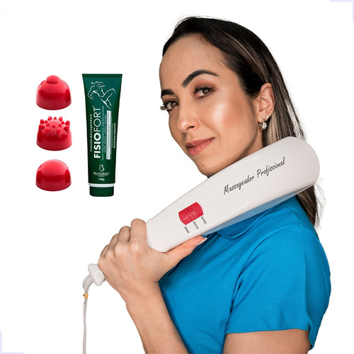 Massageador Eletrico Infravermelho Vibratorio Original Full