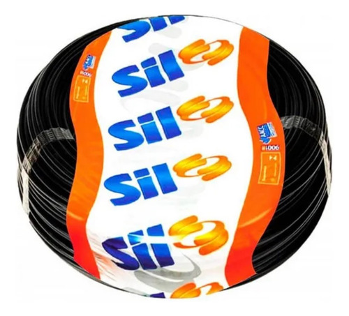 Cabo Flex Pp 500v 3x0.75 100m Preto Sil