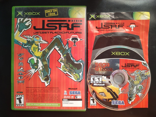 Jsrf/sega Gt 2002 Xbox Clásico Original Físico Completo (Usado)