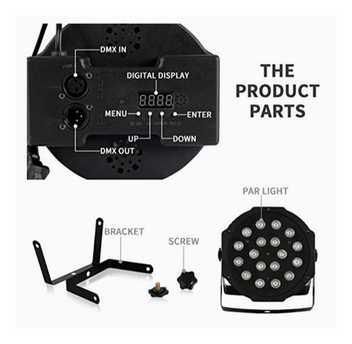 Par De Led Dmx Para Dj Minitecas Y Escenarios