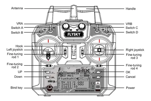 Receptor Rc, Receptor, Dron, Avión, Transmisor Flysky