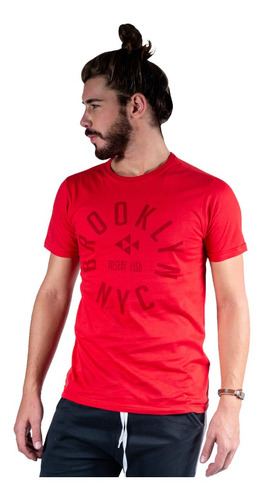 Camiseta Masculina Brooklyn Nyc