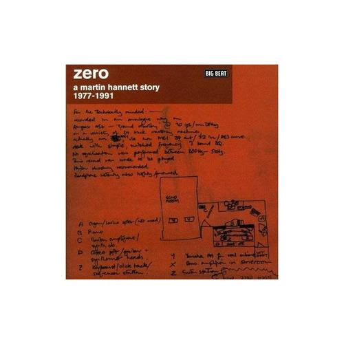 Zero A Martin Hannett Story/various Zero A Martin Hannett St