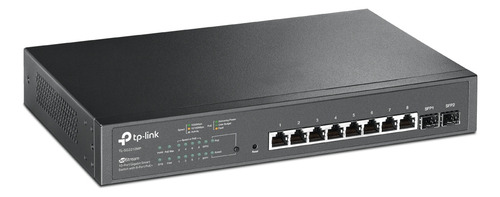 Switch Poe Gigabit 8 Portas Smart Jetstream Tplink 2 X Sfp