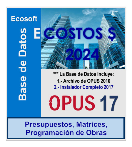 Matrices De Precios Unitarios Ecostos 2024 + Instalador 2017