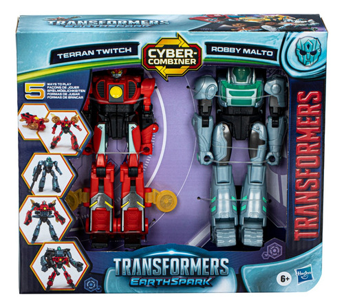 Transformers Earthspark Terran Twitch Y Robby Malto F8438