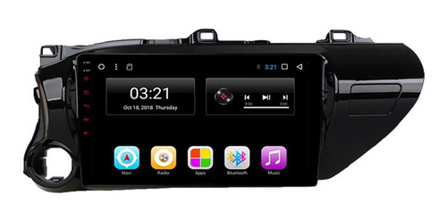 Auto Radio Android Toyota Hilux Wifi Gps Usb Bluetooth