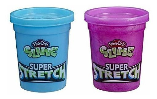 Play Doh Slime Super Stretch 2 Pack Para Niños De 3 Aã...