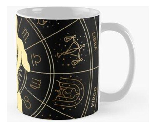 Taza Regalo De Astrología Del Zodiaco De Acuario Calidad Pre