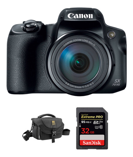 Canon Powershot Sx70 Hs Digital Camara Con Accessories Kit