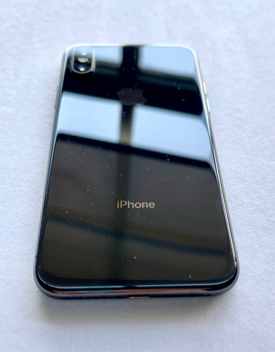 Iphone X 256 Gb Gris Espacial C/caja Y Accesorios Empacados Gris Oscuro (grafito) (Usado)