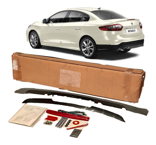 Kit Deportivo Aleron Y Faro Stop Fluence Original Renault