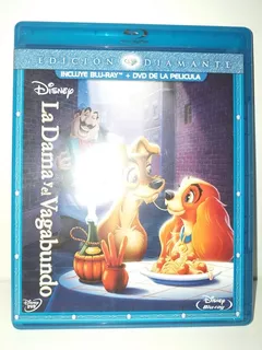 La Dama Y El Vagabundo Dvd Blu-ray Edición Diamante Disney