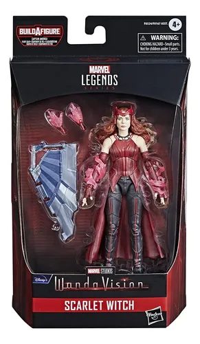 Action Figure Marvel Scarlet Witch Toy 6'' W/ Accessories