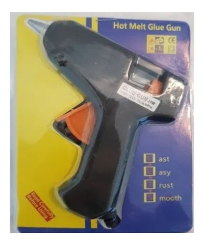 Pistola Encoladora Hot Melt Glu Gun Barra Silicona Calor