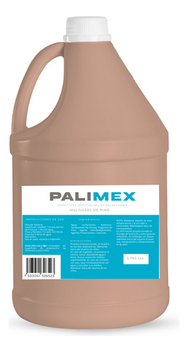 Palimex Limpiador Multiusos Pino Suciedad Y Grasa 3.7lt