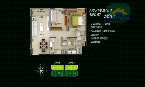 Imagem 14 de 15 de Apartamento Residencial À Venda, Castelo Branco, João Pessoa - Ap0599