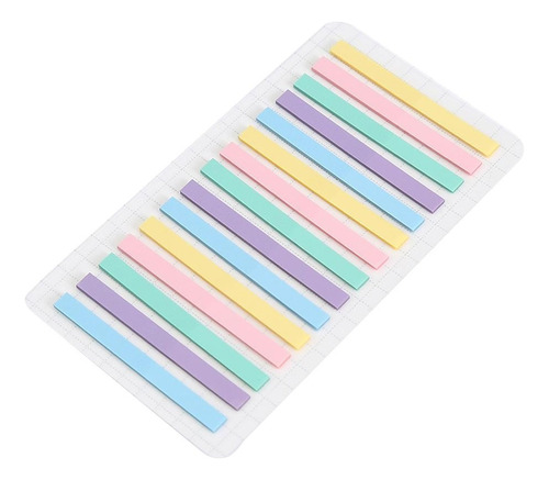 Post It Strips Notas Adhesivas Transparentes Texto Destacado