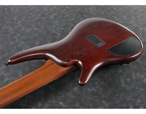 Ibanez Sr506e-bm Bajo Eléctrico 6 Cuerdas Natural Caoba Acabado del cuerpo Mate Color Brown mahogany