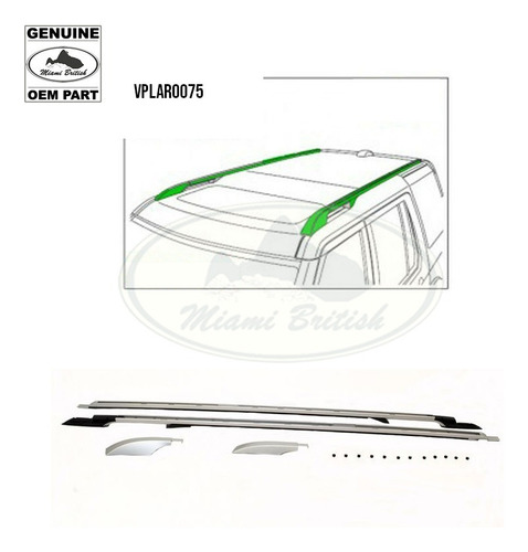 Rack Do Teto Discovery 3 E 4 Lr006442 Vplar0074 Vplar0075