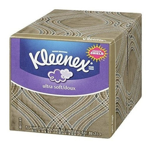 Kleenex Ultra Soft & Fuerte Tejidos Facial, Baja Count Cubet