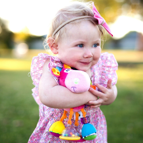 Sonajero De Bebe Clopette Activity Rattle Playgro