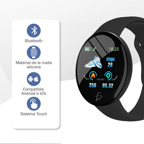 Smart Watch Bt4.0 Mujer Reloj Inteligente Mujer Deportivo