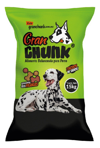 Croqueta Para Perro Adulto Todas Las Razas 15kg Granchunk