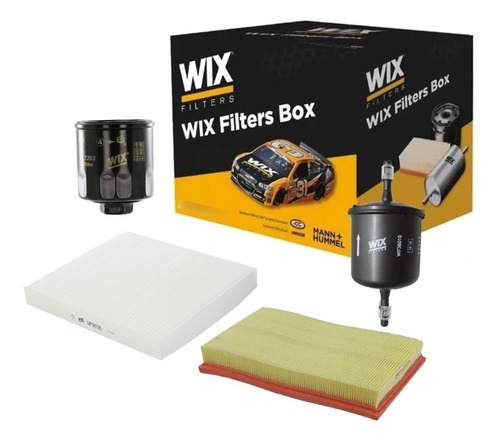 Kit X 4 Filtros Wix Para Volkswagen Fox Suran Cross Fox 1.6