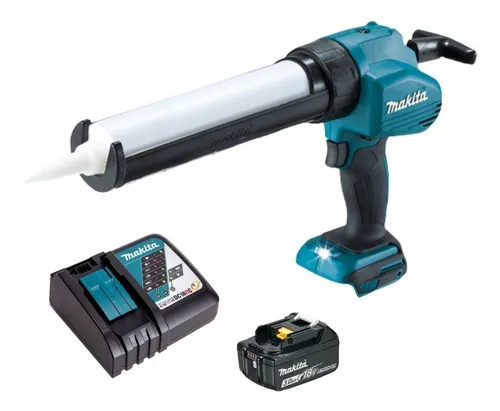 Aplicador De Silicone Dcg180 Makita C/bateria E Carreg Rapid