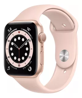Smartwatch Apple Watch Series 6 Com Gps 44mm Rosé Gold Novo