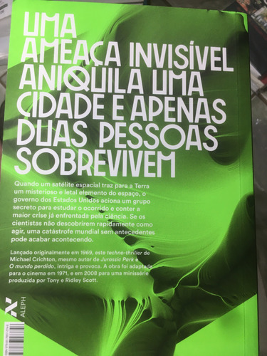 O Enigma De Andrômeda, Michael Crichton (Usado)
