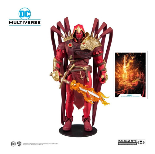 Imagen 3 de 6 de Dc Multiverse Figura De Azrael - Batman White Knight Nueva!!