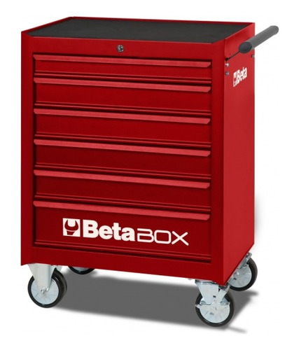 Carro P/ferramentas Beta Box C/6 Gavetas Vermelho 024002023