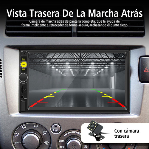 Central Multimídia Universal 2 Din Carplay Android Auto Mp5