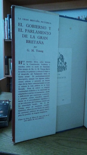 El Gobierno Y El Parlamento De La Gran Bretaña. G. M. Young (Usado)