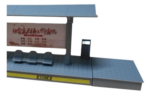 5 Modelo De Estación De Autobuses 1:64, Paisaje, Accesorios