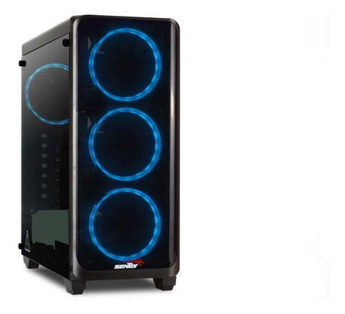 Imagen 5 de 10 de Gabinete Gamer Sentey K20 Plus 6350-sf Rgb Mid Tower