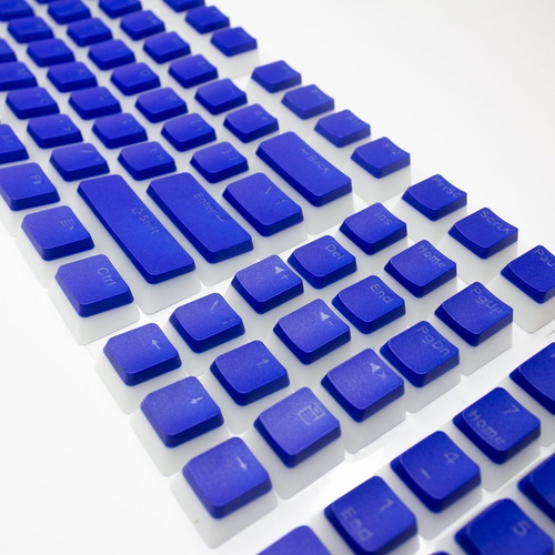 Imagen 3 de 3 de Keycaps Set Pudding Azul