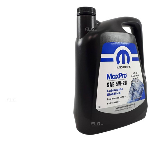 Aceite Mopar 5w-20 4l Ram 1500 2019
