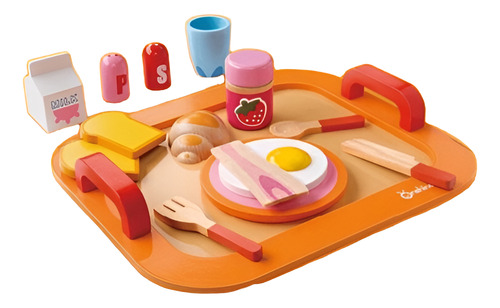 Bandeja De Desayuno Madera Para Niños