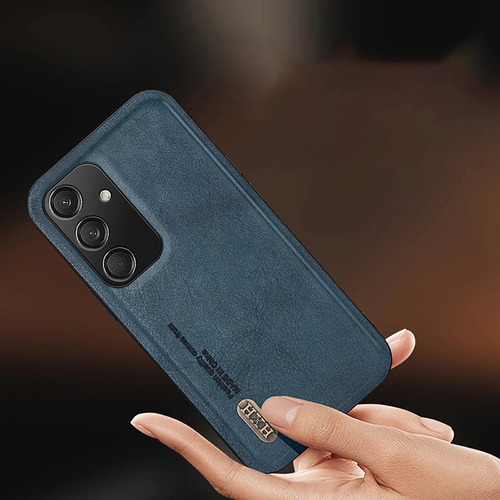 Funda Para Samsung Galaxy M15 55 Piel Exfoliante Antigua+mic
