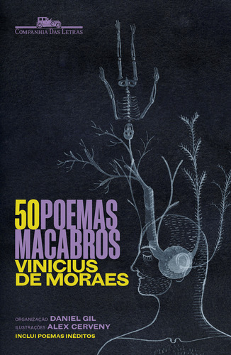 50 Poemas Macabros, De Vinicius De Moraes. Editora Companhia Das Letras, Capa Mole, Edição 1 Em Português, 2023
